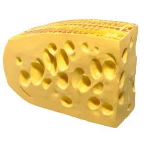 Käse & Eier^DecoWoerner Emmentaler Käse Lebensmittel-Attrappe 32 Cm gelb