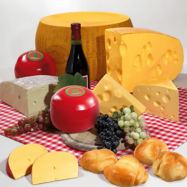 Käse & Eier^DecoWoerner Emmentaler Käse Lebensmittel-Attrappe 32 Cm gelb