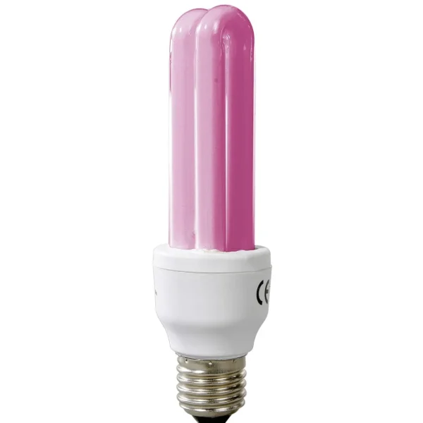 Deko-Licht^DecoWoerner Energiesparlampe rosa