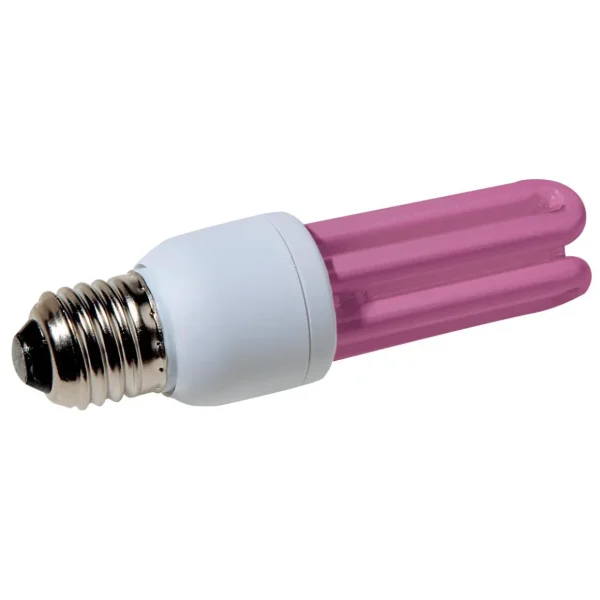 Deko-Licht^DecoWoerner Energiesparlampe rosa