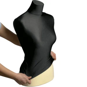 Schneiderpuppen^DecoWoerner Ersatzbezug Für Damen-Schneiderbüste, schwarz