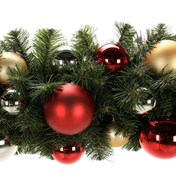 Weihnachtsgirlanden^DecoWoerner Facon-Tannengirlande Standard 180 Cm, 35 Cm Ø grün