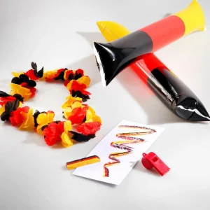 Themen-Deko^DecoWoerner Fanset Deutschland, 56 Cm Lang mehrfarbig