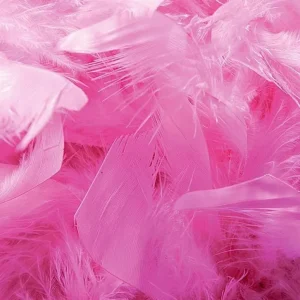 Themen-Deko^DecoWoerner Federboa, , 180 Cm rosa