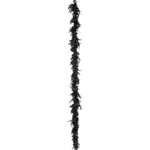 Themen-Deko^DecoWoerner Federboa, , 180 Cm schwarz