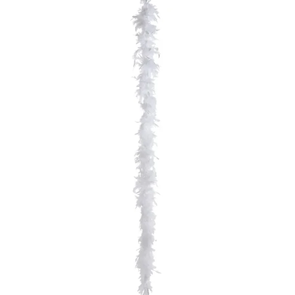 Themen-Deko^DecoWoerner Federboa, , 180 Cm weiß