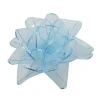 Geschenkschleifen^DecoWoerner Fertigschleifen, 8 Cm Ø, Hell, 35 Stück blau