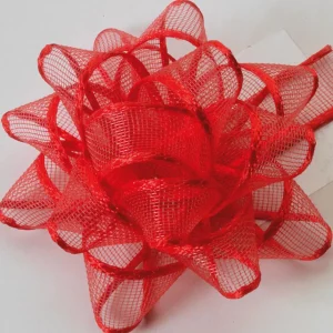 Geschenkschleifen^DecoWoerner Fertigschleifen, 5 Cm Ø, , 30 Stück rot