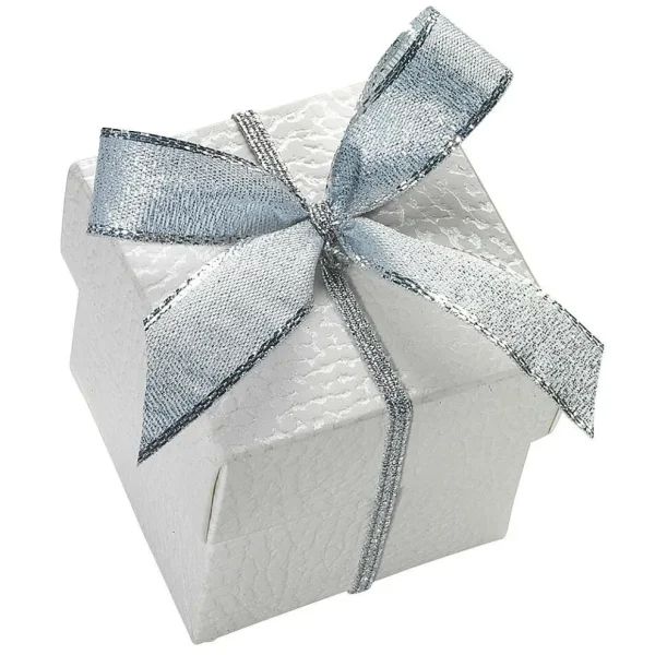 Geschenkschleifen^DecoWoerner Fertigschleifen 20 Cm, 100 Stück silber