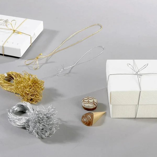 Geschenkschleifen^DecoWoerner Fertigschleifen 25 Cm, 100 Stück silber