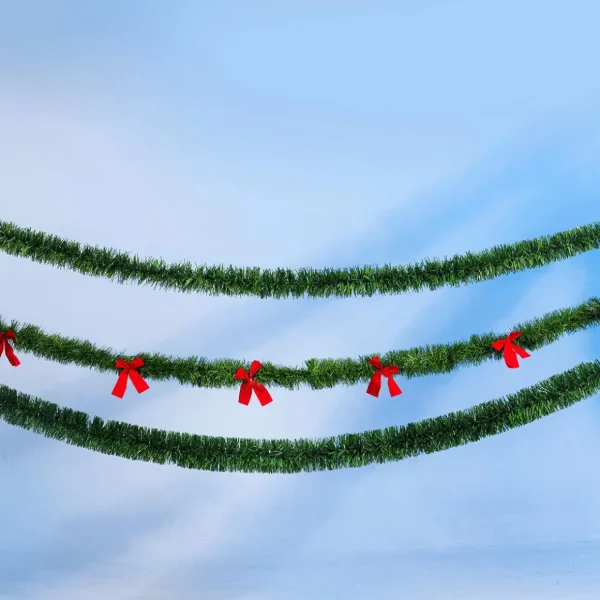 Weihnachtsgirlanden^DecoWoerner Festgirlande 5 M, 10 Cm Ø grün