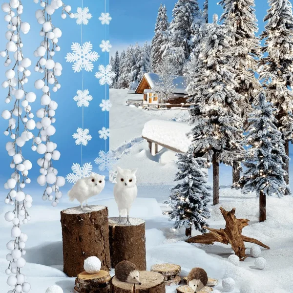 Streudeko | Winterdeko^DecoWoerner Filmschnee 1200 G weiß