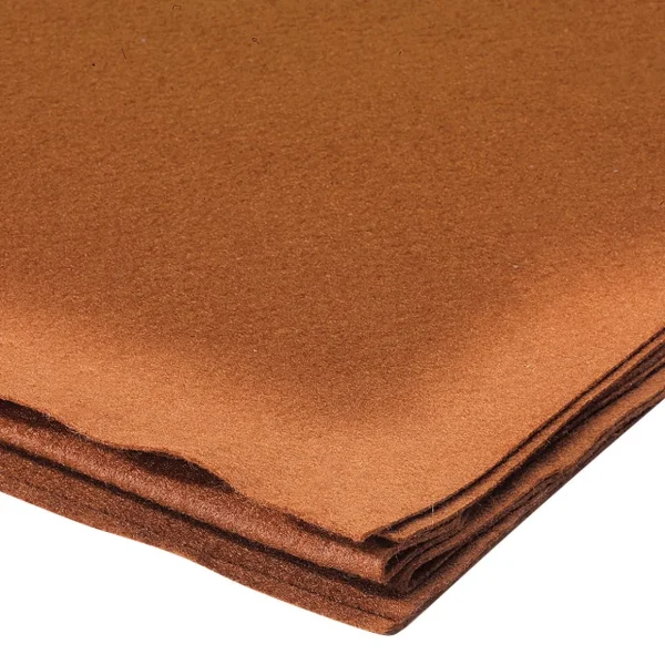 Stoffe^DecoWoerner Filz Stoff, , 1,5 Mm, 180 Cm braun