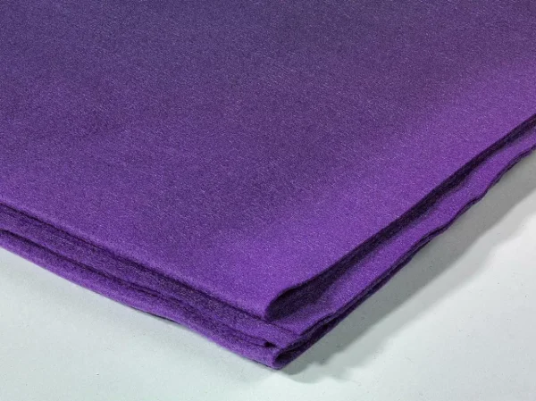 Stoffe^DecoWoerner Filz Stoff, Lila, 1,5 Mm, 180 Cm violett