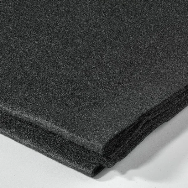 Stoffe^DecoWoerner Filz Stoff, , 1,5 Mm, 180 Cm schwarz