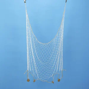 Sommerdeko^DecoWoerner Fischernetz Mit Schwimmern 150 X 100 Cm braun