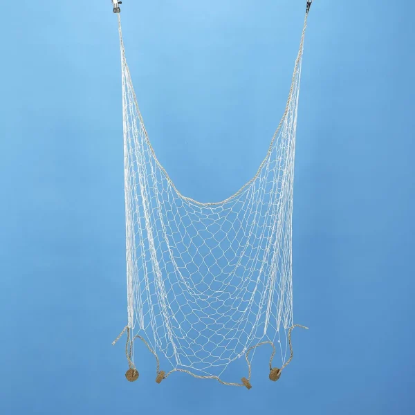 Sommerdeko^DecoWoerner Fischernetz Mit Schwimmern 150 X 100 Cm braun