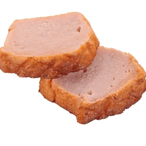 Gerichte & Fast-Food | Fleisch & Wurst^DecoWoerner Fleischkäse-Scheiben Lebensmittel-Attrappe, 2 Stück braun