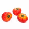 Gemüse & Kräuter^DecoWoerner Fleisch-Tomaten Set 3 Stück Lebensmittel Attrappen -gelb rot