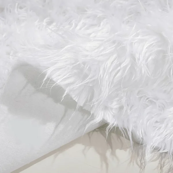 Stoffe | Winterdeko^DecoWoerner Flokati Langhaarfell, , 145 Cm weiß