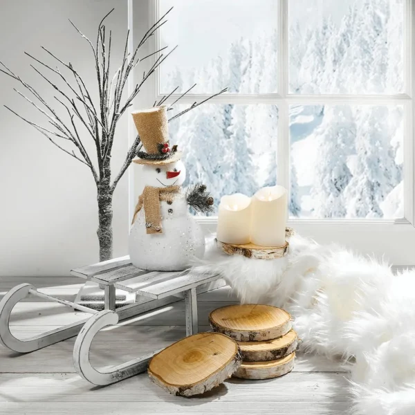 Stoffe | Winterdeko^DecoWoerner Flokati Langhaarfell, , 145 Cm weiß