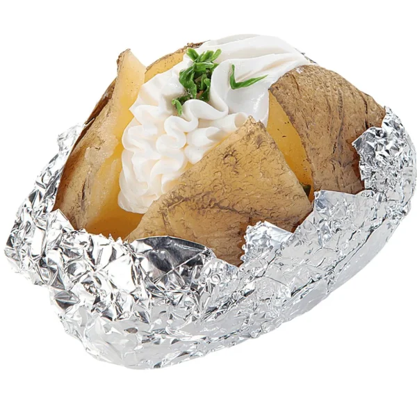 Gerichte & Fast-Food^DecoWoerner Folienkartoffel Lebensmittel-Attrappe 11 Cm braun