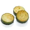 Gerichte & Fast-Food | Gemüse & Kräuter^DecoWoerner Gebratene Zucchini-Scheiben Lebensmittel-Attrappen, Pack à 3 Stück grün