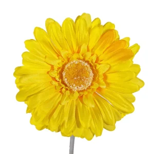 Kunstblumen^DecoWoerner Gerbera-Kunstblumen , Pack à 2 Stück gelb