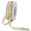 Geschenkband^DecoWoerner Geschenkband "Glamour" 10 Mm, 25 M, gold