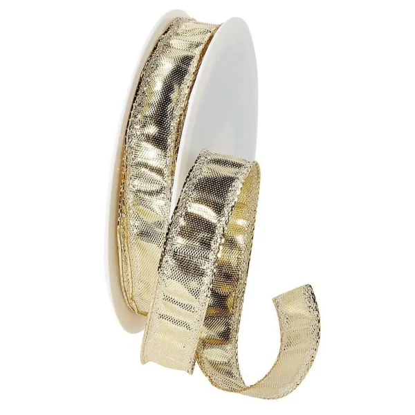 Geschenkband^DecoWoerner Geschenkband 15 Mm Breit 25 M gold