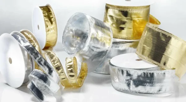 Geschenkband^DecoWoerner Geschenkband 15 Mm Breit 25 M gold