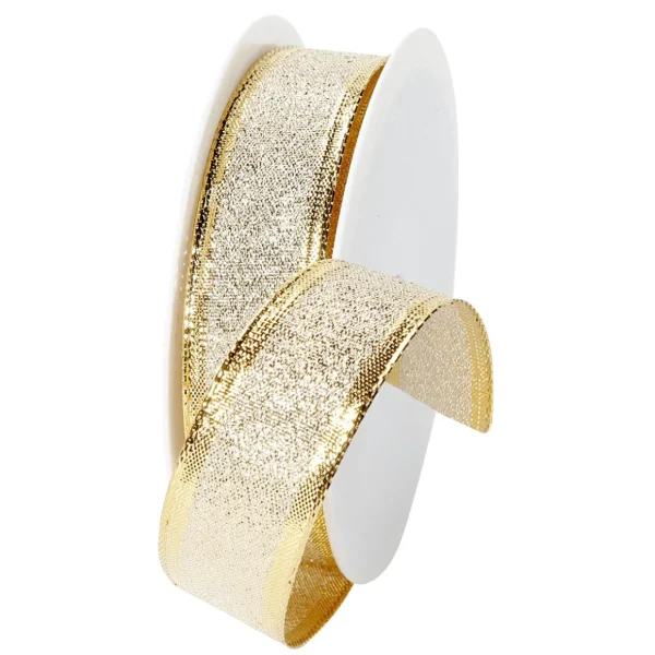 Geschenkband^DecoWoerner Geschenkband "Luxury" 25 Mm X 20 M gold