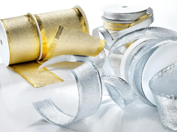 Geschenkband^DecoWoerner Geschenkband "Luxury" 25 Mm X 20 M gold
