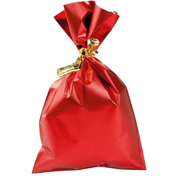 Geschenksäckchen^DecoWoerner Geschenkbeutel, Matt, , 15 X 25 Cm rot