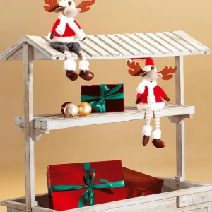 Geschenkboxen^DecoWoerner Geschenkkartonage Metallic, , 5tlg. rot