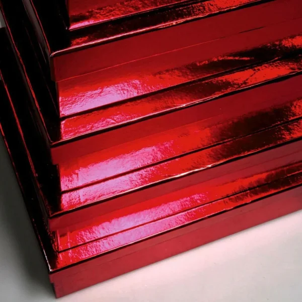 Geschenkboxen^DecoWoerner Geschenkkartonage, , 10tlg. rot