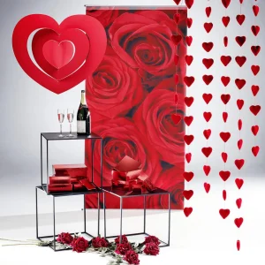 Geschenkboxen^DecoWoerner Geschenkkartonage, , 10tlg. rot