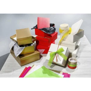 Geschenkboxen^DecoWoerner Geschenkkartons 38 X 26 X 10 Cm, 10 Stück rot