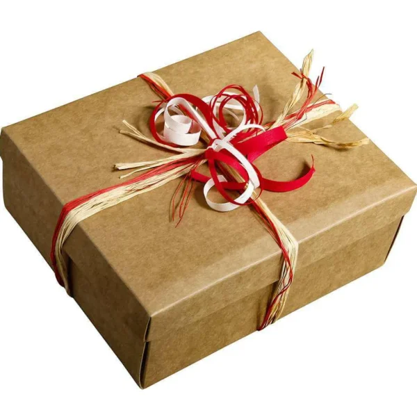 Geschenkboxen^DecoWoerner Geschenkkartons 24 X 22 X 9,5 Cm 10 Stück braun