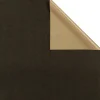 Geschenkpapier^DecoWoerner Geschenkpapier Bicolor Secare Rolle 70 Cm, 250 M, /gold schwarz