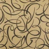 Geschenkpapier^DecoWoerner Geschenkpapier Kringel Braun / Schwarz, 70cm Breit, 40 M Rolle