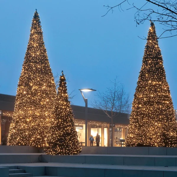 Gigantbäume^DecoWoerner Gigant Baum Mit LED Warm, Außen, 1070 Cm grün