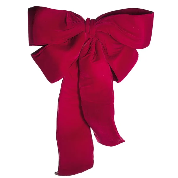 Xxl Weihnachtsdeko^DecoWoerner Gigant-Schleife 220 Cm Lang rot