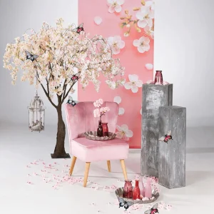 Sommerdeko | Pflanzengefäße & Dekorationshilfen^DecoWoerner Glasvasen-Set 18 Cm Hoch, 4tlg., Pink/ rosa