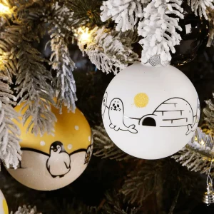 Weihnachtskugeln^DecoWoerner Glas-Weihnachtskugel 