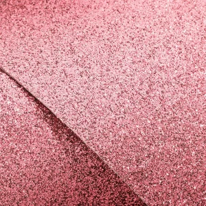 Lack- Dekor- & Stanzoptikfolien^DecoWoerner Glitzer-Folie Selbstklebend 50 Cm X 5 M Rolle rosa