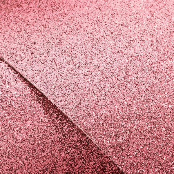 Lack- Dekor- & Stanzoptikfolien^DecoWoerner Glitzer-Folie Selbstklebend 50 Cm X 5 M Rolle rosa