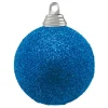 Weihnachtskugeln^DecoWoerner Glitzer-Weihnachtskugeln In Aus Kunststoff blau