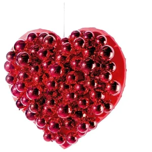 Weihnachtskugeln^DecoWoerner Glänzende, Weine Weihnachtskugeln Aus Plastik, 6 Cm Ø – 24 Stück rot