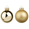Weihnachtskugeln^DecoWoerner ene Weihnachtskugeln Aus Glas 6 Cm Ø – 24 Stück gold